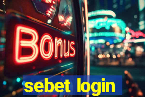 sebet login